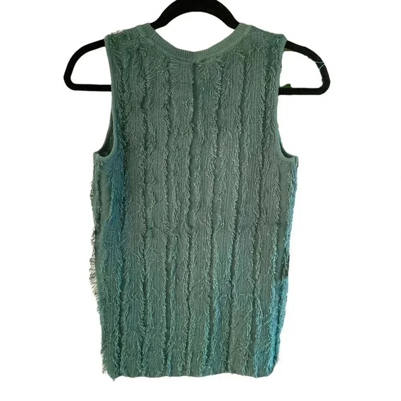 Current Air Green Sleeveless Knit Tank - Picture 3 of 4